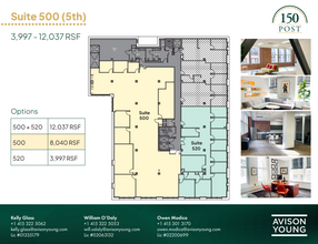 150 Post St, San Francisco, CA for lease Floor Plan- Image 2 of 2