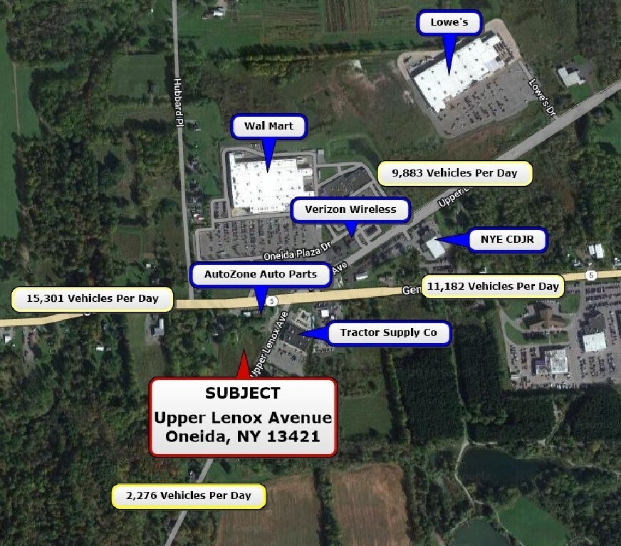 0 Upper Lenox ave, Oneida, NY à vendre Photo du bâtiment- Image 1 de 11