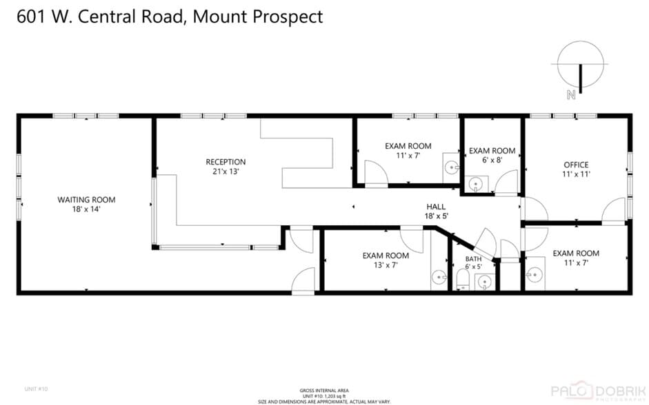 601 W Central Rd, Mount Prospect, IL for lease - Site Plan - Image 1 of 25