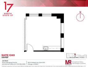 17 N State St, Chicago, IL for lease Floor Plan- Image 1 of 4
