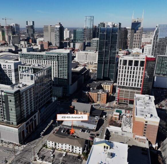 416 4th Ave S, Nashville, TN à vendre Aérien- Image 1 de 5