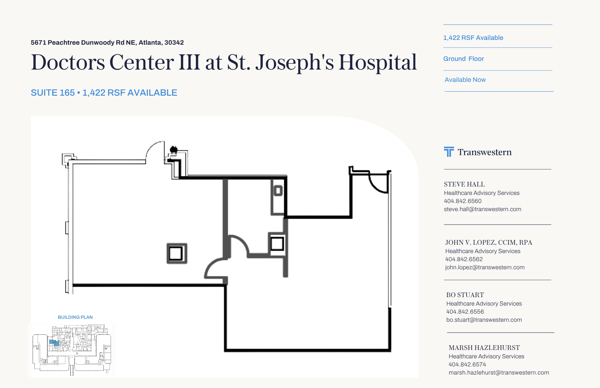 5669 Peachtree Dunwoody Rd NE, Atlanta, GA for lease Floor Plan- Image 1 of 1