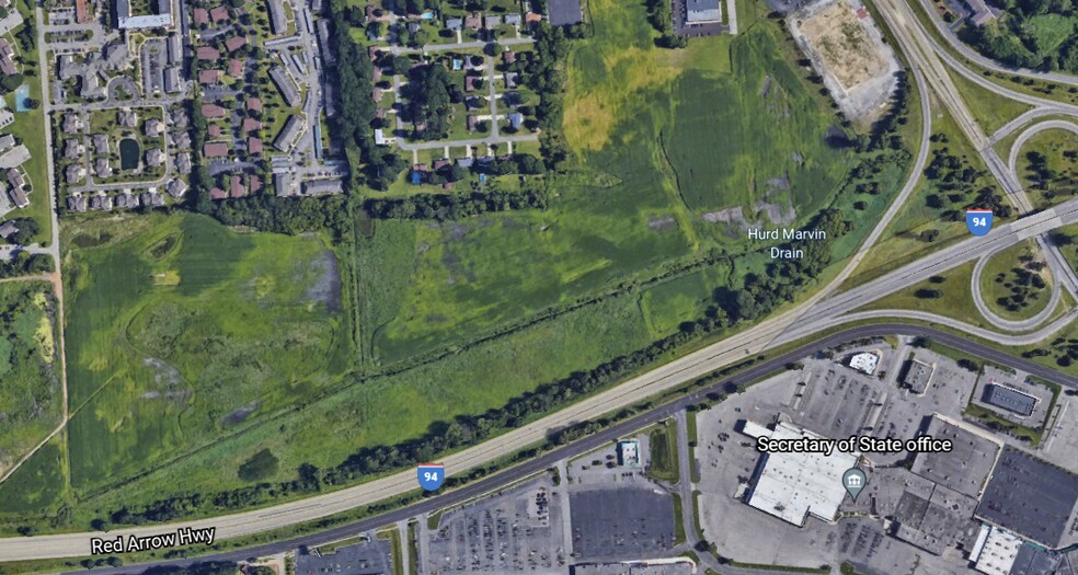 VL Doney Rd, Jackson, MI à vendre - Aérien - Image 2 de 3