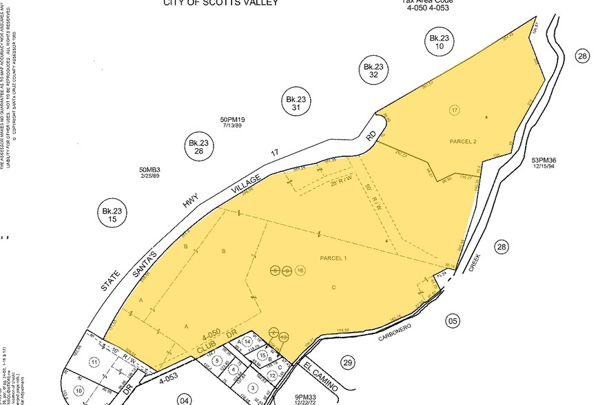 100 Enterprise Way, Scotts Valley, CA for lease - Plat Map - Image 2 of 19