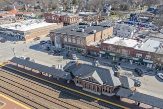 901-903 Burlington Ave, Western Springs, IL - Aérien  Vue de la carte