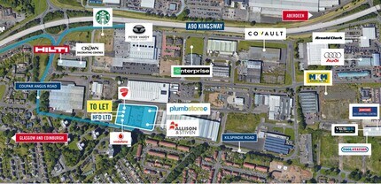 Kilspindie Rd, Dundee à louer Plan de site- Image 1 de 1