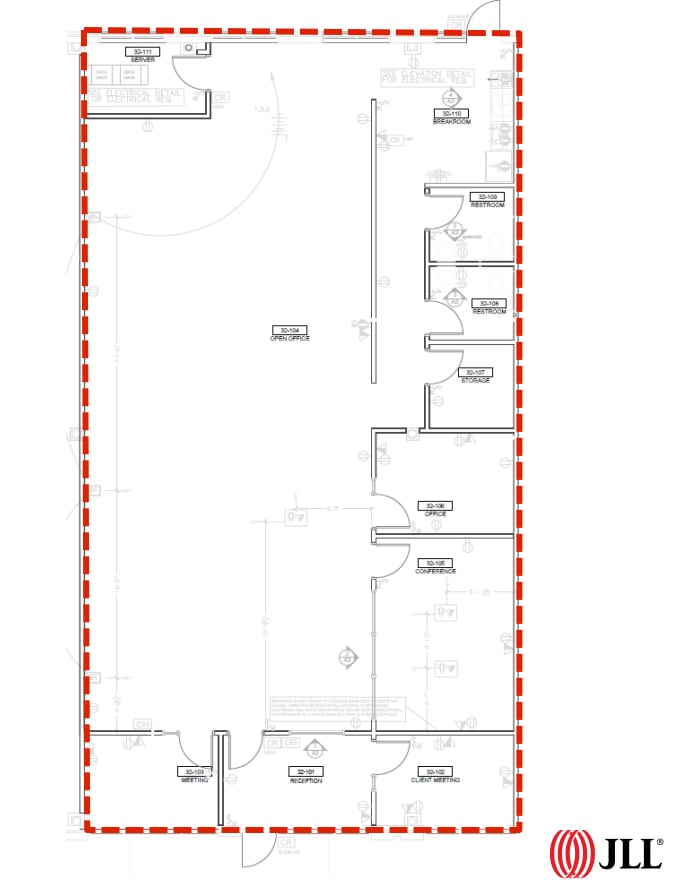 3960-3990 Stillman Pky, Glen Allen, VA à louer Plan d’étage- Image 1 de 1