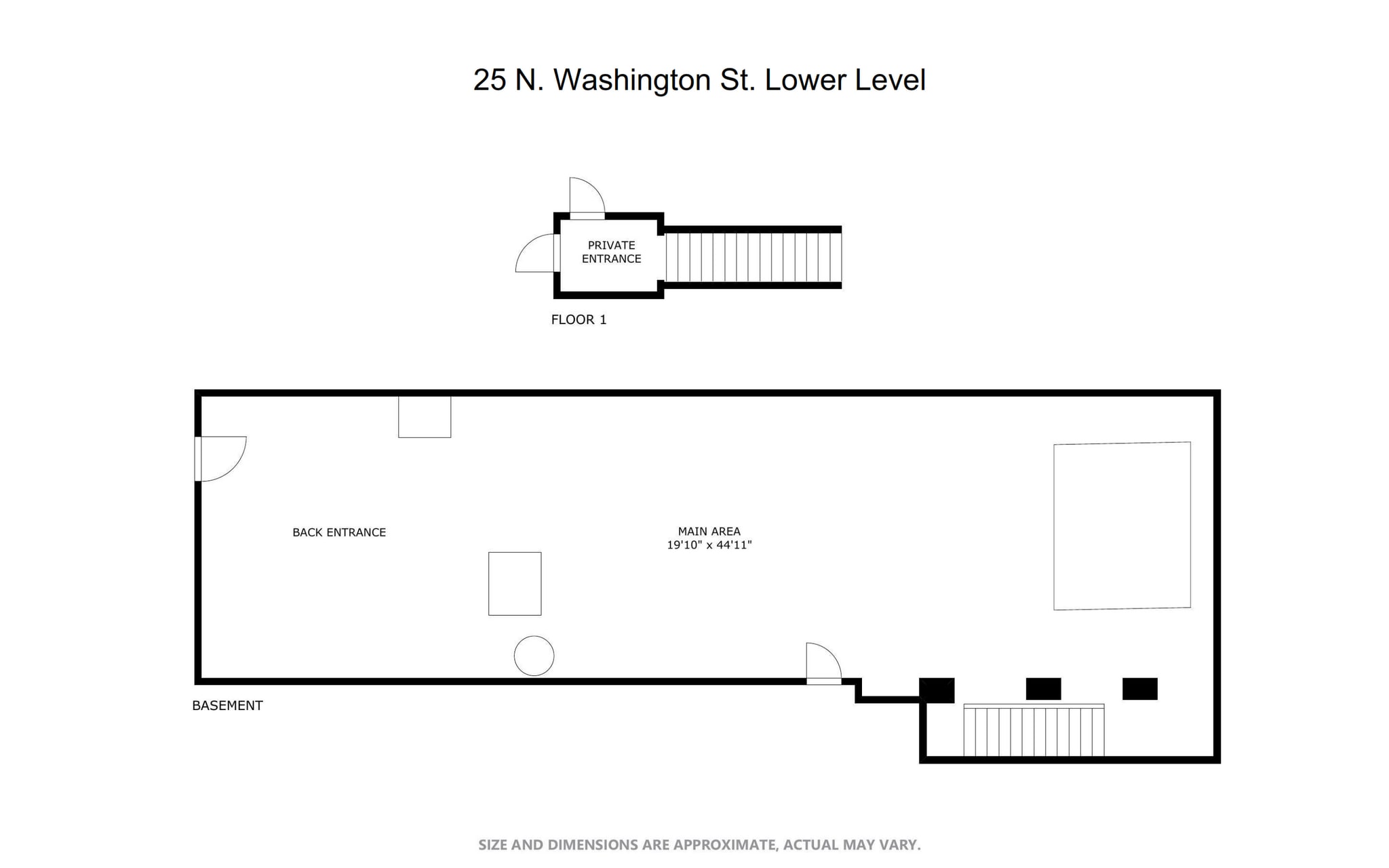 25-27 N Washington St, Ypsilanti, MI for lease Building Photo- Image 1 of 4
