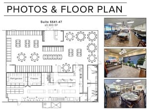 5487-5597 Clairemont Mesa Blvd, San Diego, CA à louer Plan d’étage- Image 1 de 4