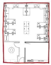 265 Carling Ave, Ottawa, ON à louer Plan d’étage- Image 2 de 2