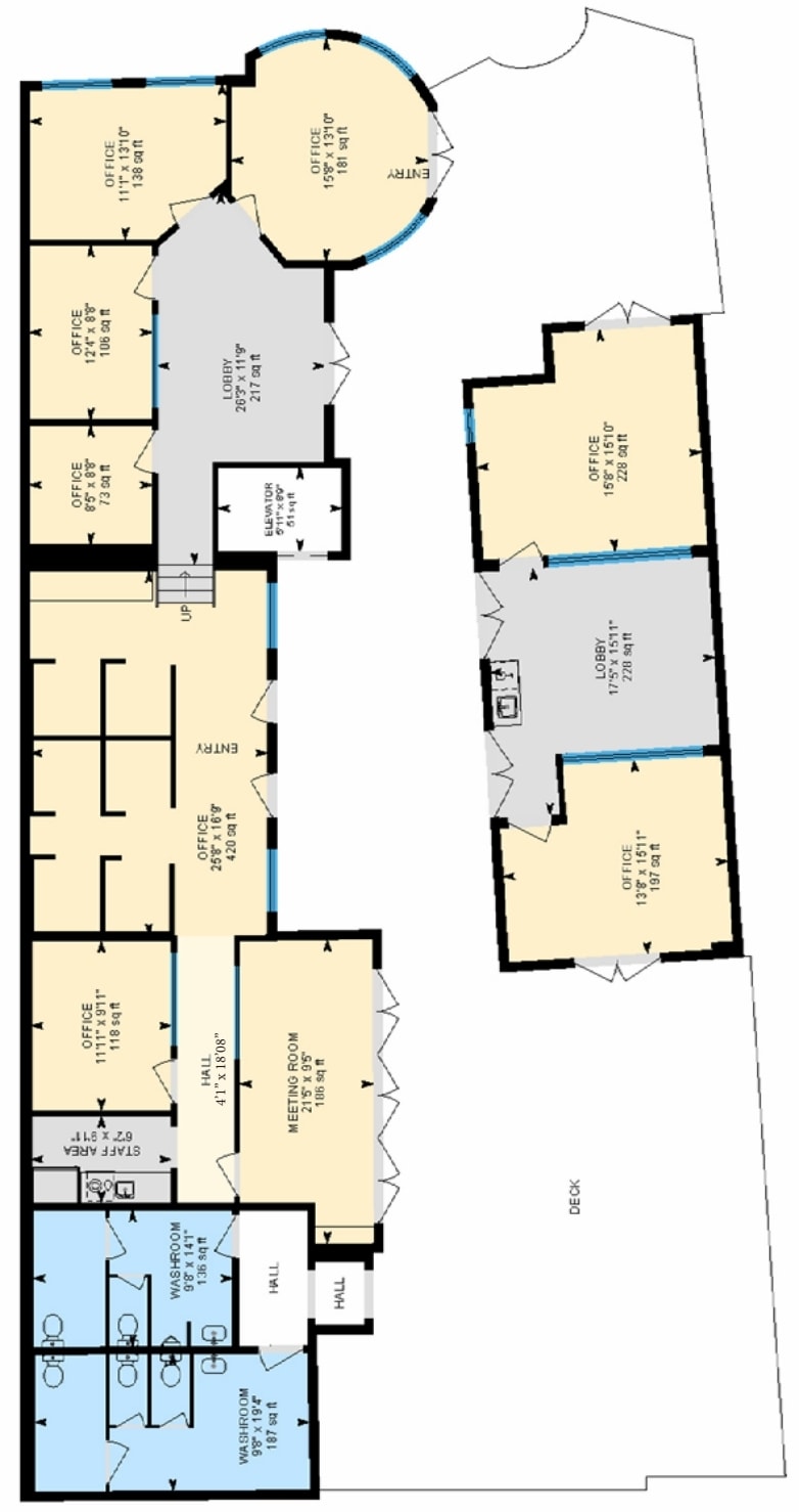 1403 N El Camino Real, San Clemente, CA à louer Plan d’étage- Image 1 de 3