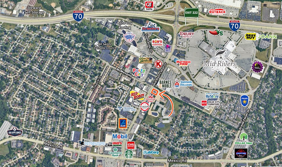 300 Mid Rivers Mall Dr, Saint Peters, MO for sale - Building Photo - Image 2 of 2