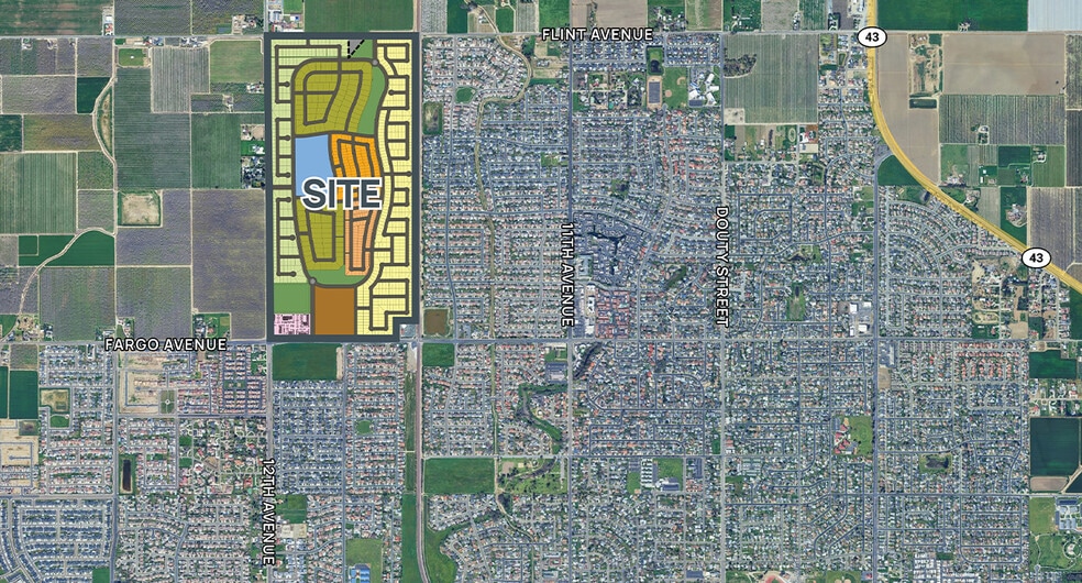 12th Avenue & Fargo Avenue, Hanford, CA for sale - Other - Image 1 of 1