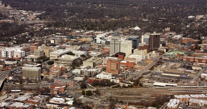 101 S Elm St, Greensboro, NC - AERIAL  map view