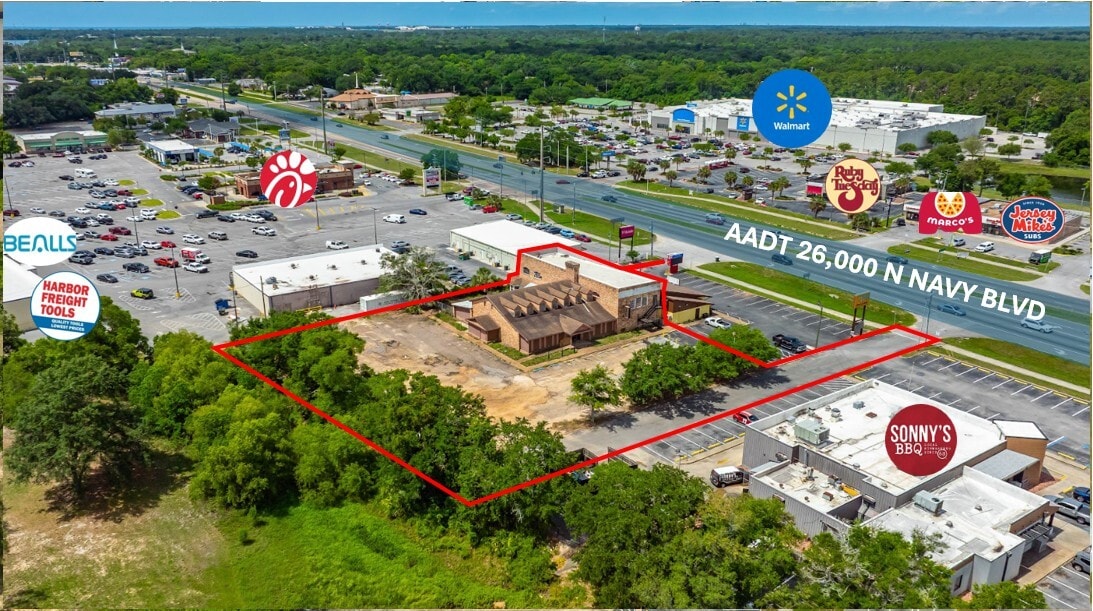 610 N Navy Blvd, Pensacola, FL for lease Primary Photo- Image 1 of 19