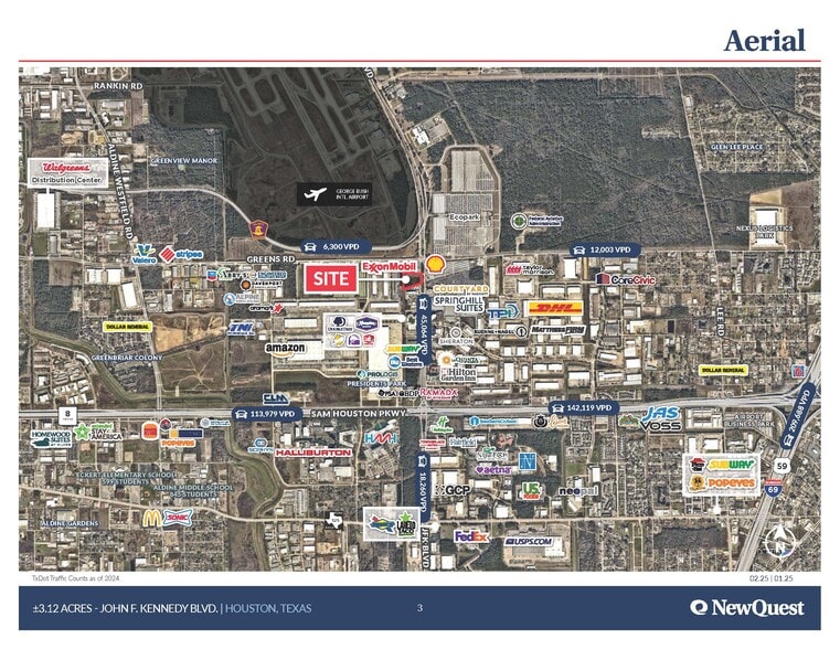 15921 John F Kennedy Blvd, Houston, TX à vendre - Aérien - Image 2 de 3