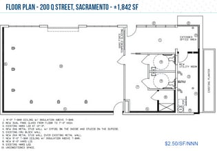 200 Q St, Sacramento, CA for lease Floor Plan- Image 1 of 1