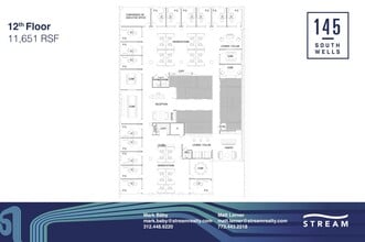 145 S Wells St, Chicago, IL à louer Plan d’étage- Image 1 de 1