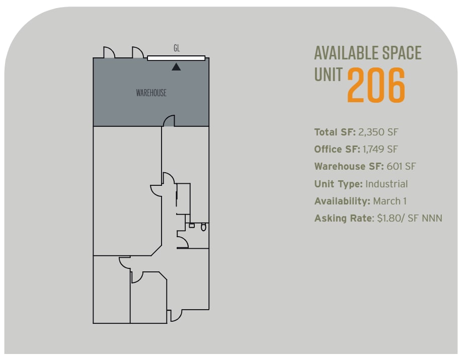 3002 Dow Ave, Tustin, CA for lease Floor Plan- Image 1 of 1