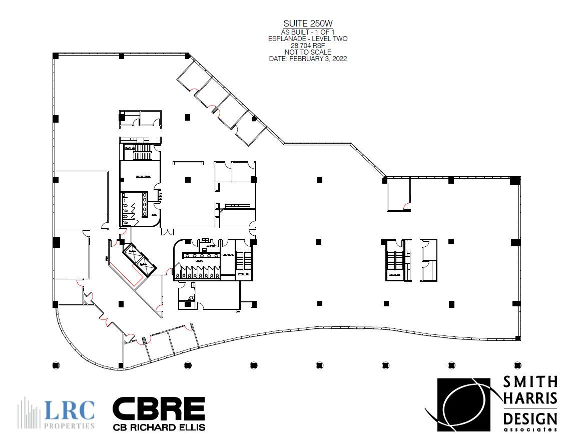 2101 Rexford Rd, Charlotte, NC à louer Plan d  tage- Image 1 de 1