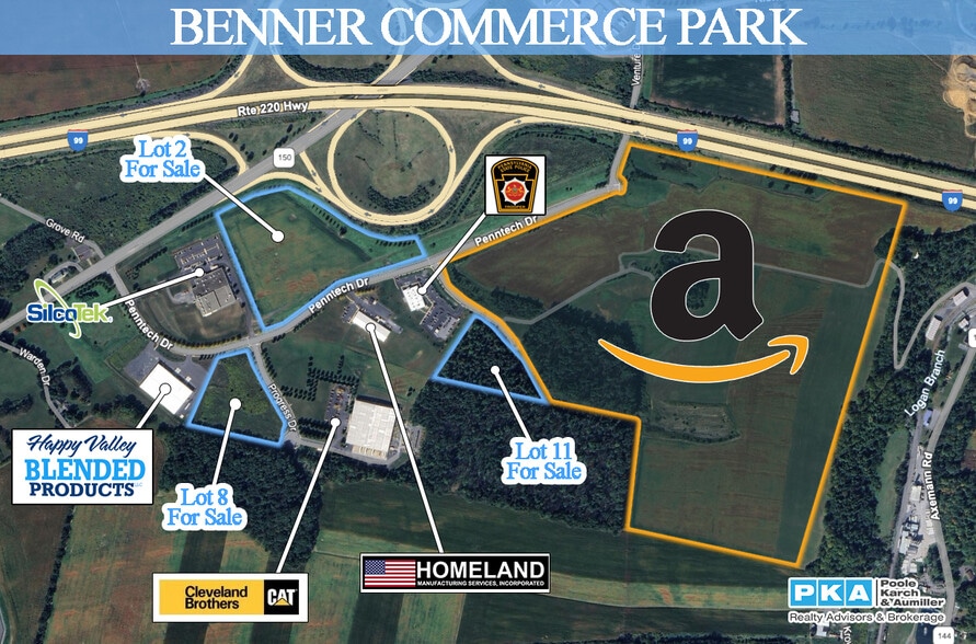 PennTech Dr Lot 11, Bellefonte, PA for sale - Site Plan - Image 3 of 7