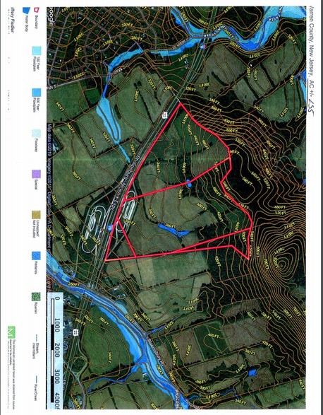 Franklin Twp, Stewartsville, NJ à vendre - Plan cadastral - Image 2 de 3