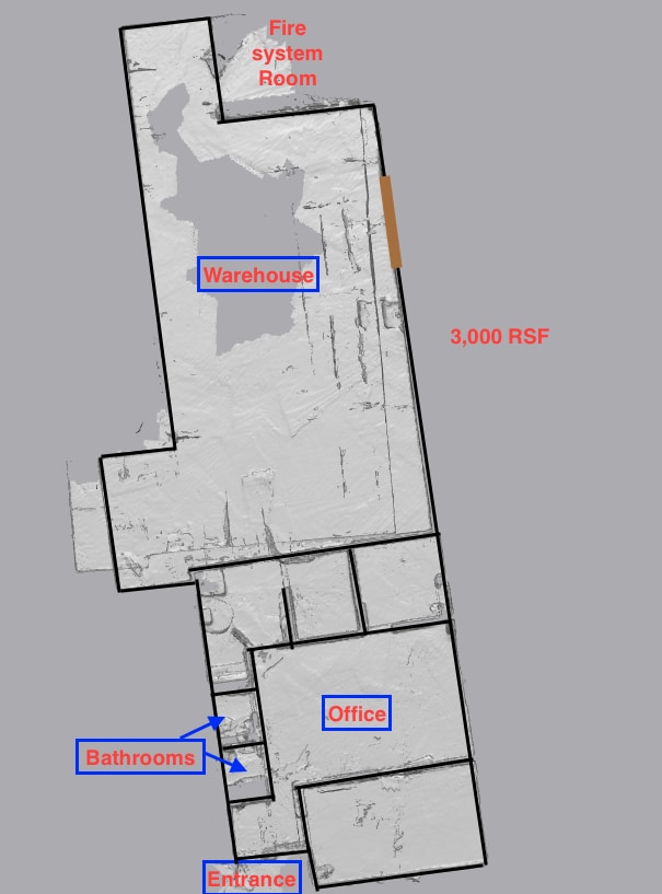 3340 W Lake Ave, Glenview, IL à louer Plan d’étage- Image 1 de 1