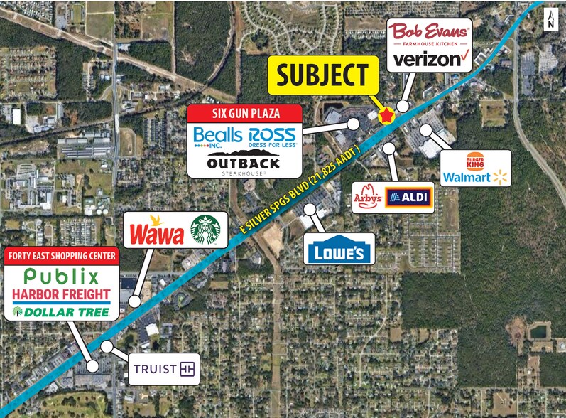 2400 NE 49th Ter, Ocala, FL à vendre - Aérien - Image 2 de 2