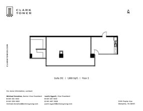 5100 Poplar Ave, Memphis, TN for lease Site Plan- Image 1 of 1