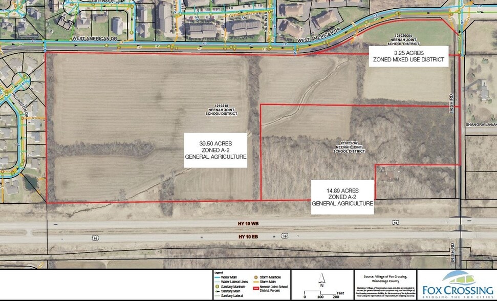 American, Neenah, WI for sale - Aerial - Image 2 of 2