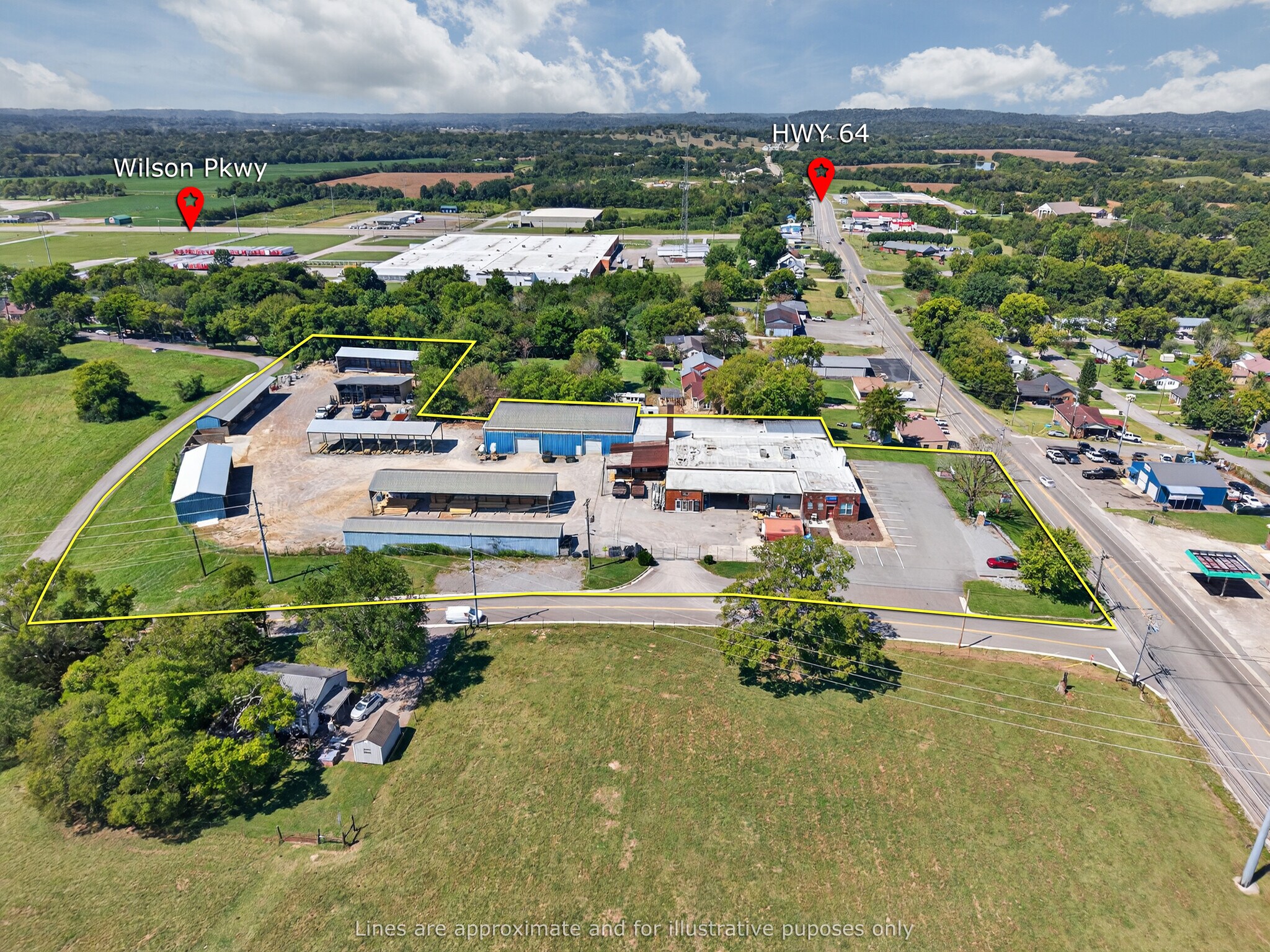 1100 Winchester Hwy, Fayetteville, TN à vendre Photo du bâtiment- Image 1 de 1