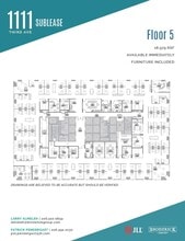 1111 3rd Ave, Seattle, WA for lease Floor Plan- Image 1 of 1