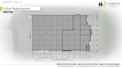 1 Kmart Plz, Cabot, AR for lease Floor Plan- Image 1 of 3
