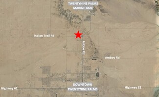 Plus de détails pour 73460 Indian Trail, Twentynine Palms, CA - Terrain à vendre