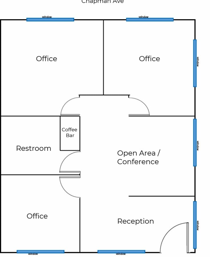 729-750 E Chapman Ave, Orange, CA 92866 - Unité 738 -  - Plan d’étage - Image 1 of 7
