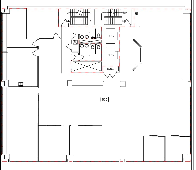 10150 100th St NW, Edmonton, AB à louer Plan d’étage- Image 1 de 1