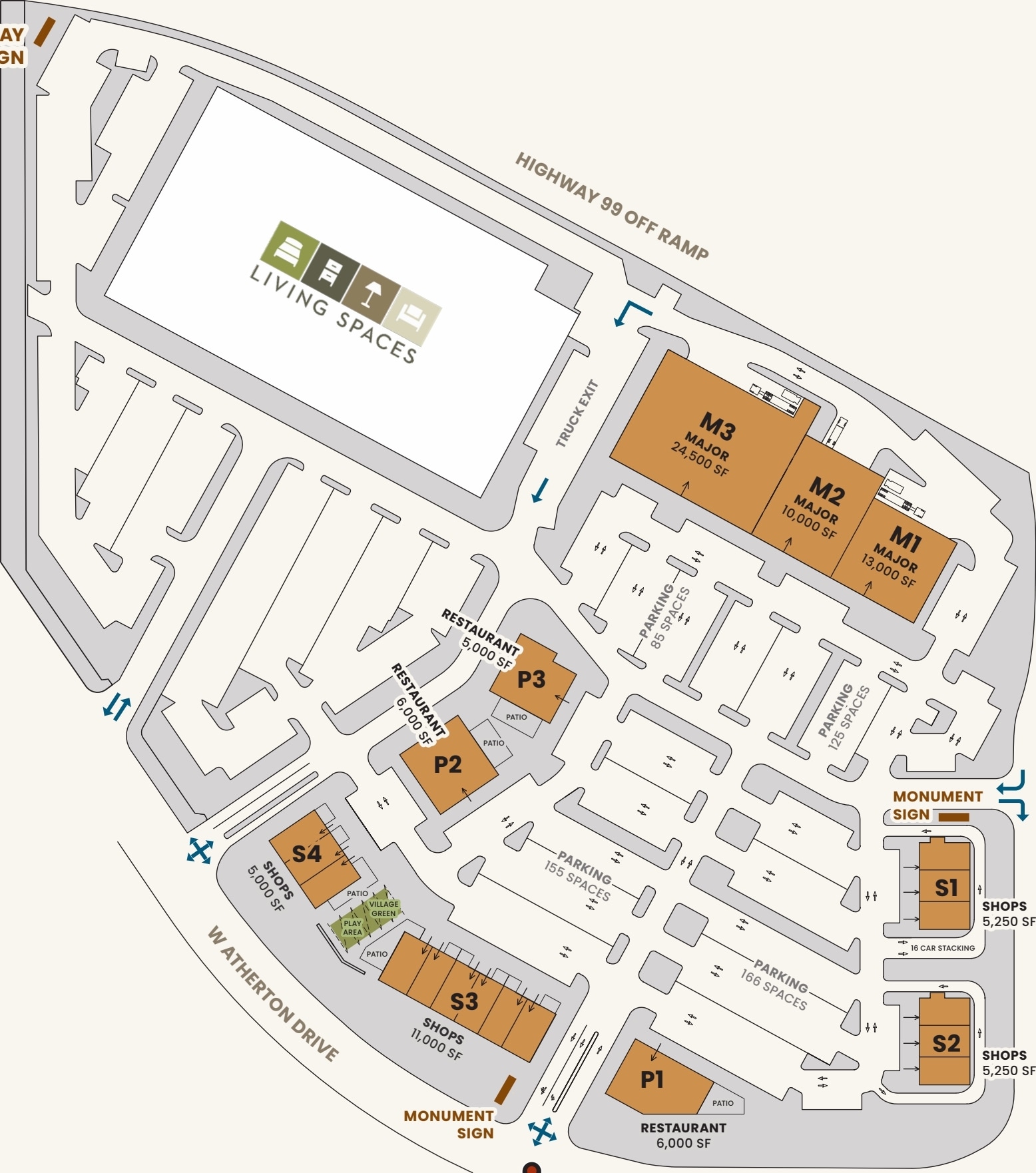 SWC Union Rd, Manteca, CA for lease Site Plan- Image 1 of 1