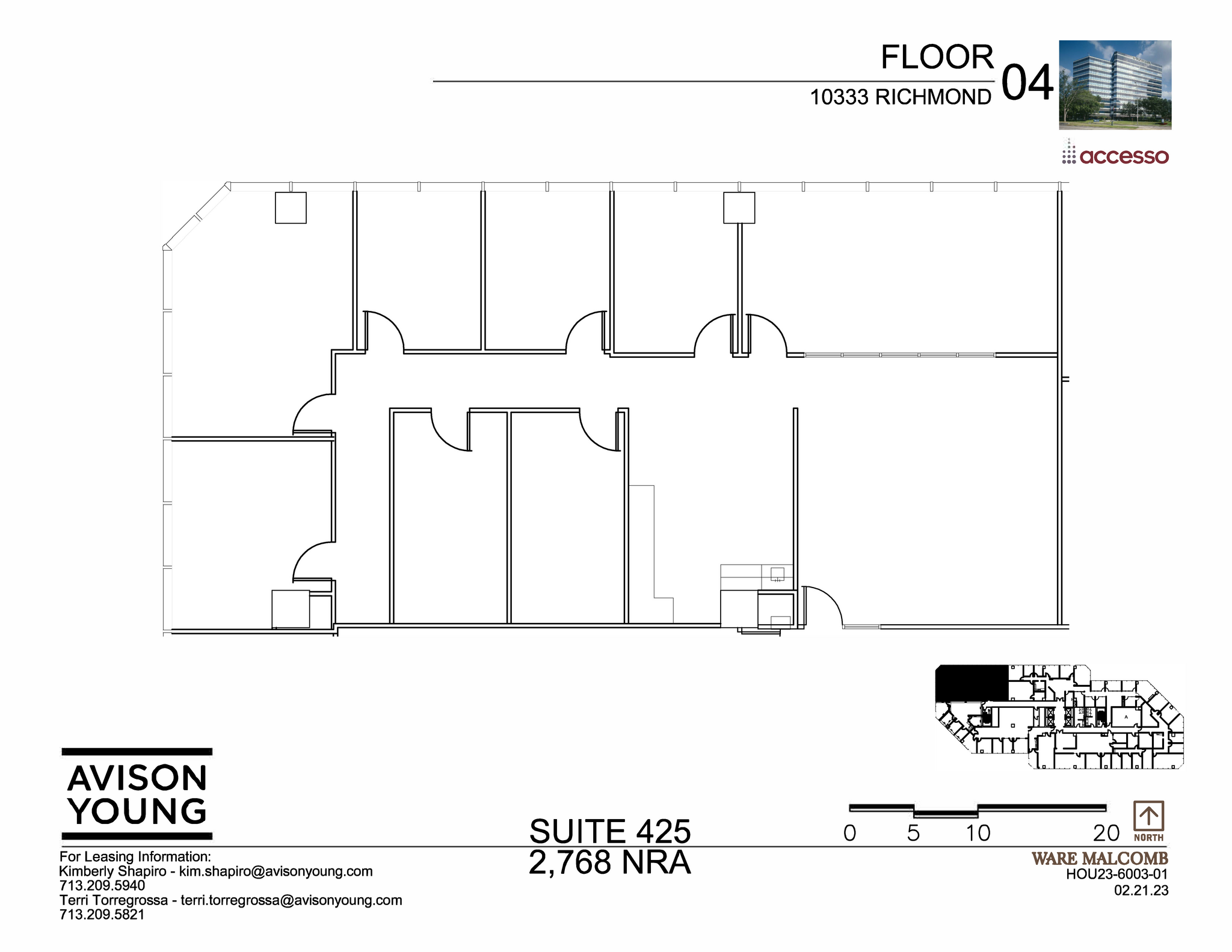 10333 Richmond Ave, Houston, TX à louer Plan d  tage- Image 1 de 2