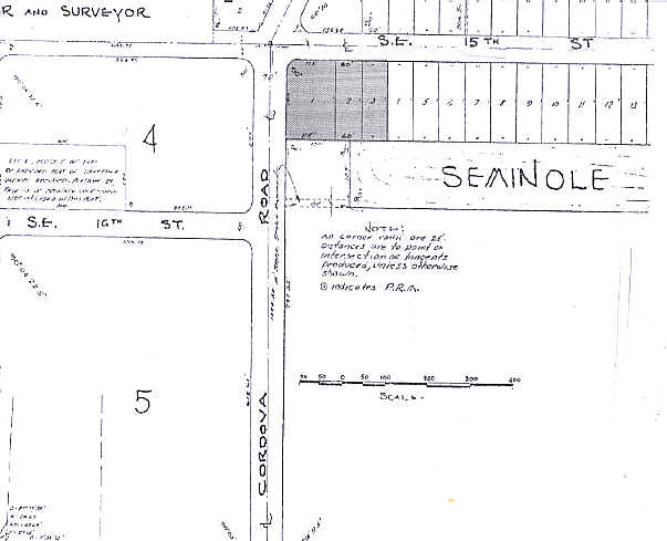1500 Cordova Rd, Fort Lauderdale, FL for lease - Plat Map - Image 2 of 18