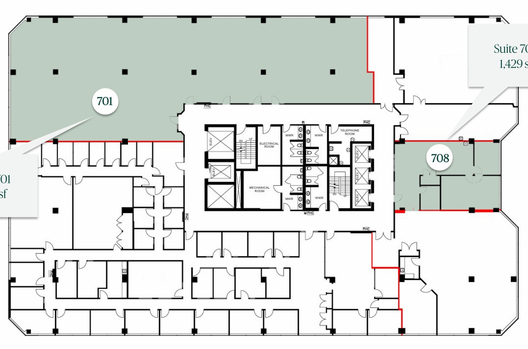 555 Richmond St W, Toronto, ON à louer Plan d’étage- Image 1 de 1