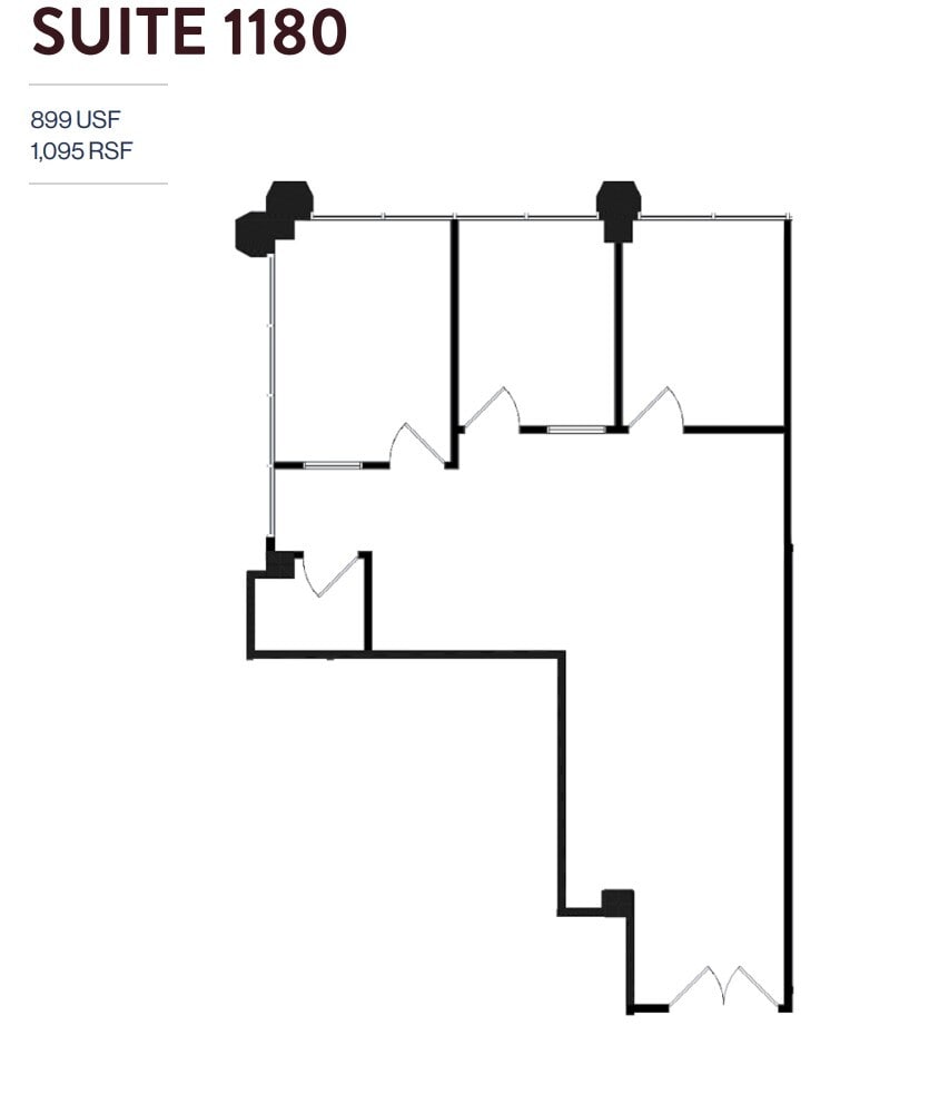 6430 W Sunset Blvd, Los Angeles, CA à louer Plan d’étage- Image 1 de 1