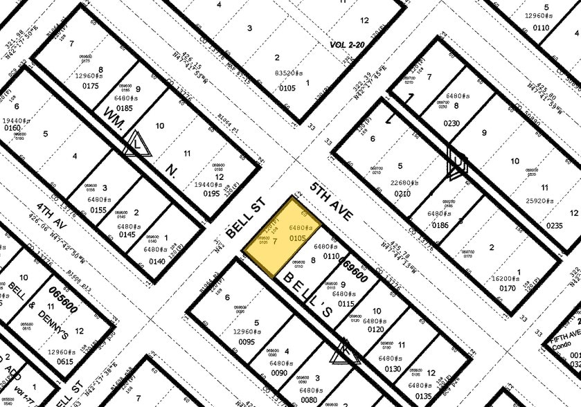 2235 5th Ave, Seattle, WA à louer - Plan cadastral - Image 2 de 5