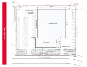 439 Eccles Ave, South San Francisco, CA for lease Floor Plan- Image 1 of 1