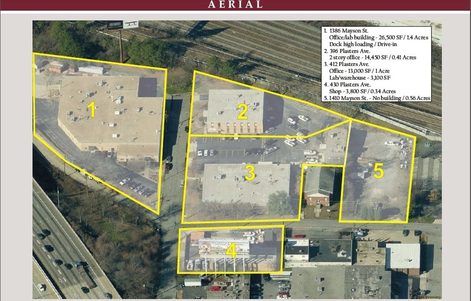 412 Plasters Ave NE, Atlanta, GA à louer - Aérien - Image 2 de 28