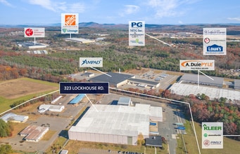 323 Lockhouse Rd, Westfield, MA - AÉRIEN  Vue de la carte