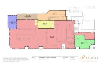1315 East Blvd, Charlotte, NC for lease Site Plan- Image 1 of 1