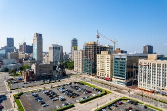 2111-2115 Woodward Ave, Detroit, MI - AERIAL  map view