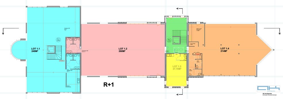 Office in Mont-Saint-Aignan for lease - Floor Plan - Image 3 of 5