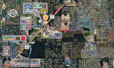 7575 SW 90th St, Ocala, FL - Aérien  Vue de la carte
