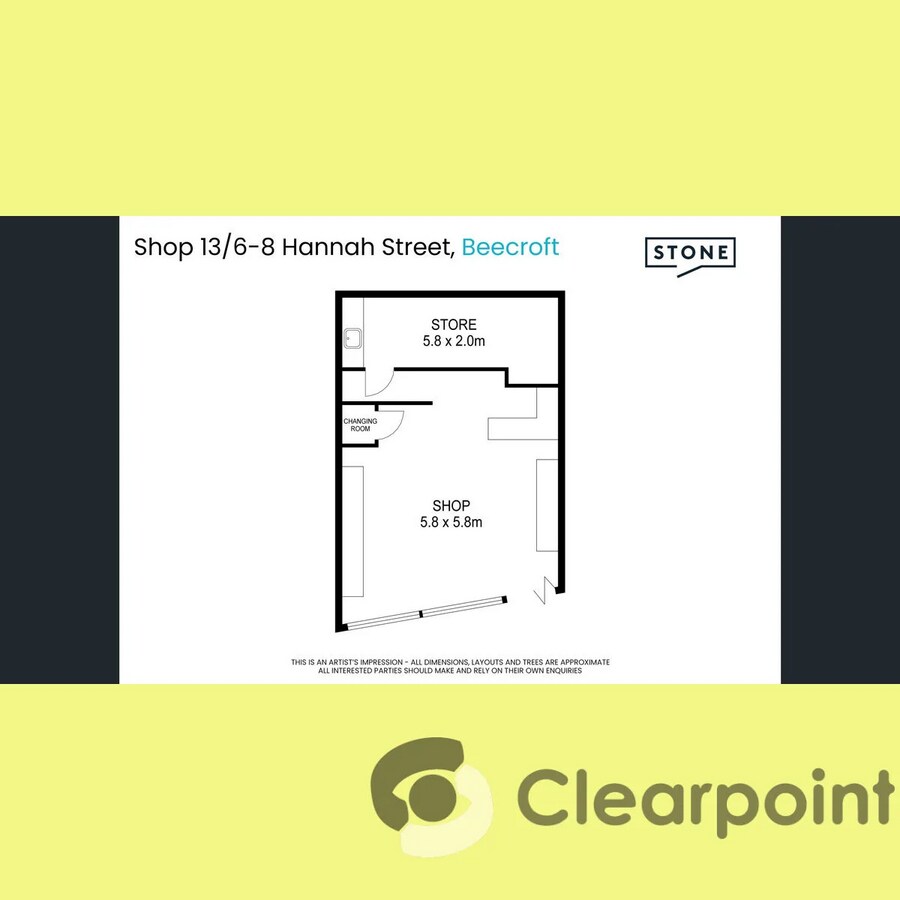 6-8 Hannah St, Beecroft, NSW 2119 - Unit Shop 13 - - Floor Plan - Image 1 of 1